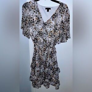 Simply Vera by Vera Wang floral midi dress